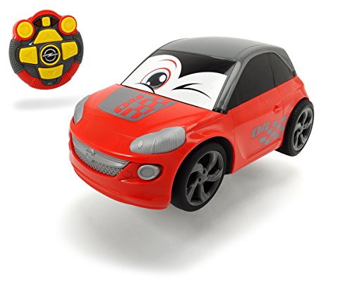 Dickie Toys 203814030 - RC Happy Opel Adam, ferngesteuertes Spielzeugauto mit Licht und Sound, für Kleinkinder ab 2 Jahren, 26,5cm