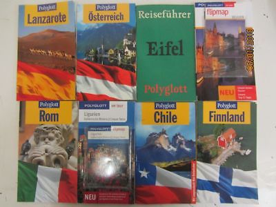 132  Taschenbücher Reiseführer polyglott Reiseführer national und international