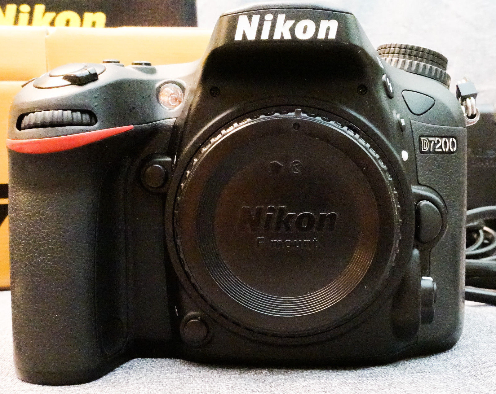Nikon D D7200 24.2 MP SLR-Digitalkamera - Schwarz - TOP - mit Garantie