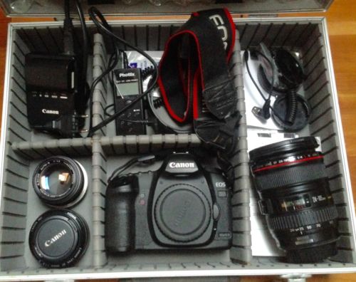 Canon EOS 5D Mark II 21,1 MP DSLR-Kamera (Kit Mit EF 24-105mm f/4L )und mehr..
