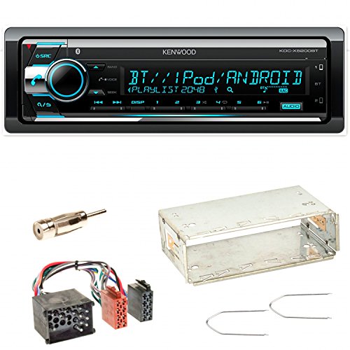 Kenwood KDC-X5200BT FLAC Autoradio Bluetooth USB AUX 1-DIN AOA WMA MP3 Einbauset für BMW 3er E36 Z3