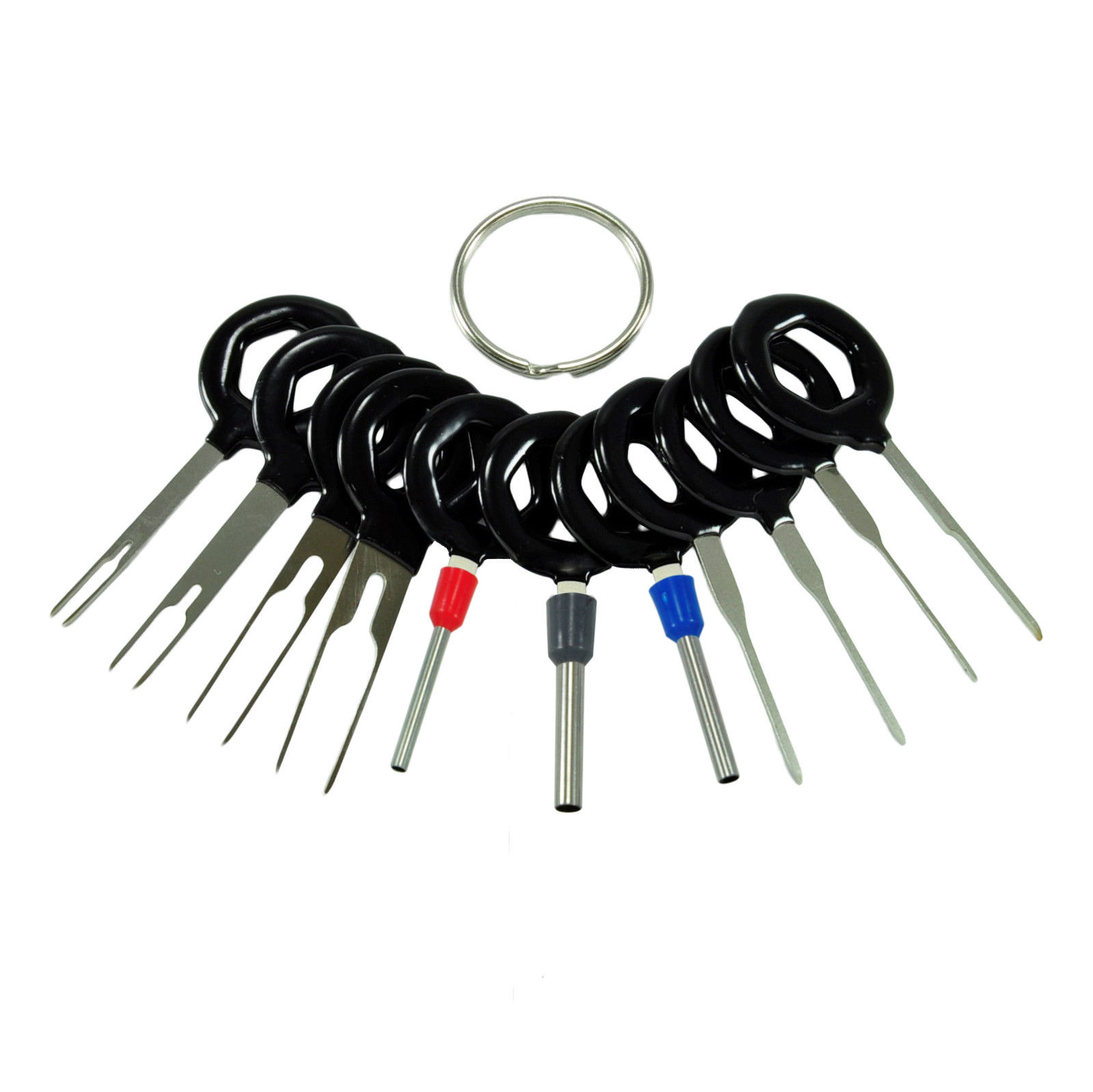 11tlg. Entriegelungswerkzeug Set KFZ Stecker Auspinwerkzeug ISO Pin Lösewerkzeug