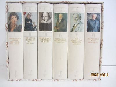 Propyläen Geschichte der Literatur in 6 Bänden Literaturgeschichte 