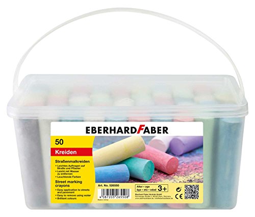 Eberhard Faber 526550 - Straßenmalkreide, 50er Eimer