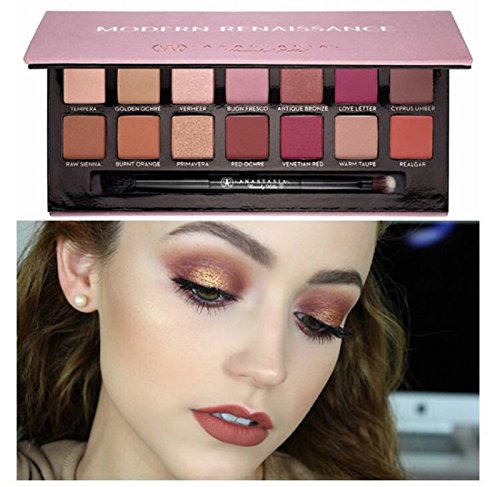 Vovotrade 14 Farbe Kosmetik Matte Lidschatten Creme Augen Schatten Make-up Palette Schimmer Set (14 Colors)