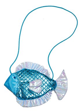 Fischtasche zum umhängen zum Meerjungfrauen Kostüm