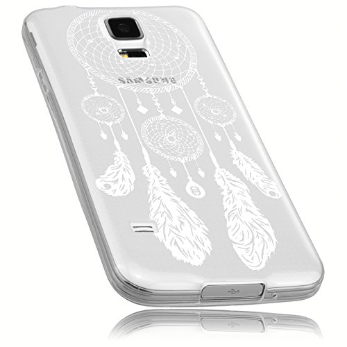 mumbi Schutzhülle für Samsung Galaxy S5 / S5 Neo Hülle im Traumfänger Design