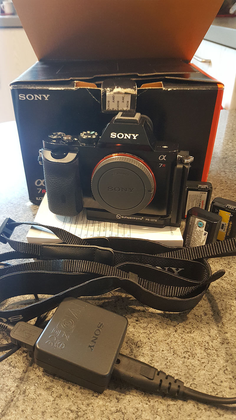 Sony Alpha ILCE-7R / A7R - 36,4 MP Digitalkamera - ca 14000 Klicks