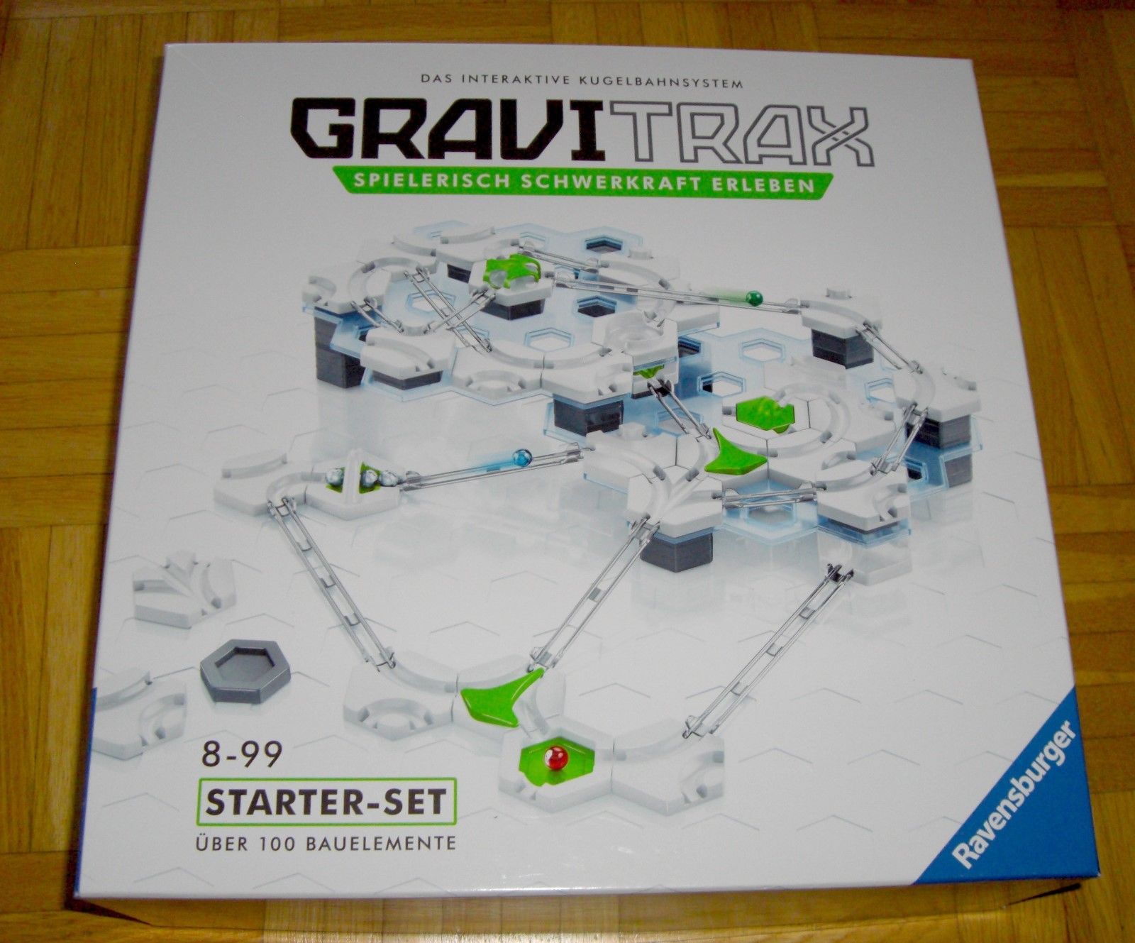 Ravensburger Kugelbahn GraviTrax Starter-Set mit über 100 Bauelementen TOP