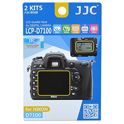 JJC LCD Displayschutzfolie für Nikon D7100
