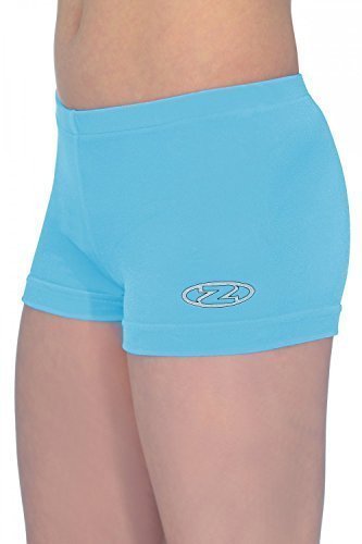 Mädchen The Zone Gymnastik Shorts/Shorts alle farben/Alle Größen - Kingfisher, 24 (98-104)