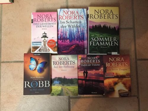 Bücherpaket Nora Roberts 7 Stück