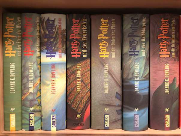 Harry Potter Band 1-7 alle Bücher gebunden Büchersammlung