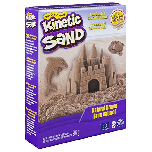 Kinetic Sand 20087567 - Kinderknete - 910 g Pack, braun