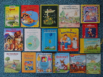 Bücherpaket 35 Kinderbücher Papp-Bilderbücher für kleine Kinder Disney Was Ist