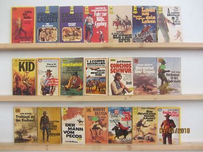 98 Bücher Taschenbücher Western Westernromane 