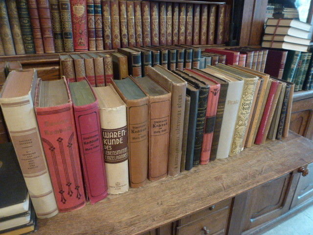 23 Bde alte Kochbücher, ca. 1872 - 1928