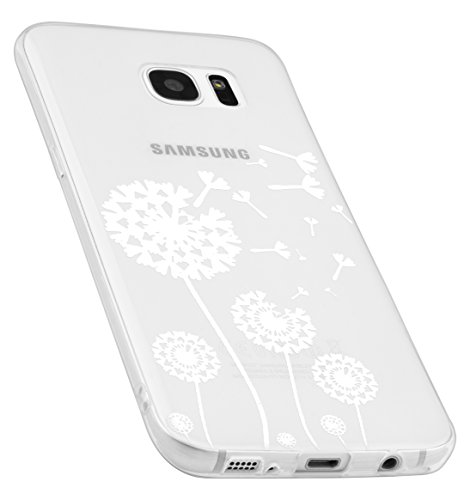 mumbi Schutzhülle Samsung Galaxy S7 Edge Hülle im Pusteblume Design