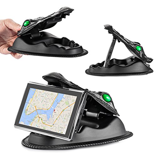 GPS-Halter Universal Smartphone Nonslip Armaturenbrett Sitzsack GPS Halterung für Garmin, Nuvi, TomTom, VIA Go und andere Smartphones und GPS (passend für alle 3,5 4.3 5 6 17,8 cm GPS)