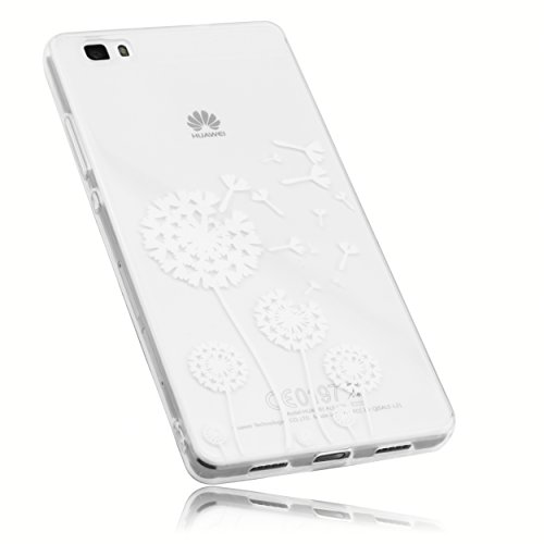 mumbi Schutzhülle Huawei P8 Lite Hülle im Pusteblume Design (nicht für das P8 Lite Smart)