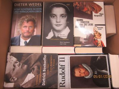 35 Bücher Biografie Biographie Memoiren Autobiografie Lebenserinnerung 