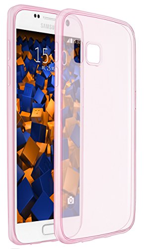 mumbi UltraSlim Hülle für Samsung Galaxy S7 Schutzhülle pink transparent (Ultra Slim - 0.80 mm)