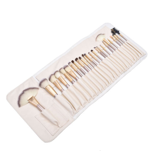24tlg Professionelle Kosmetik Pinsel-Set Make up Brush Kit Schminkpinsel Tools