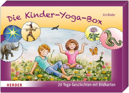 Die Kinder-Yoga-Box: 20 Yoga-Geschichten mit Bildkarten