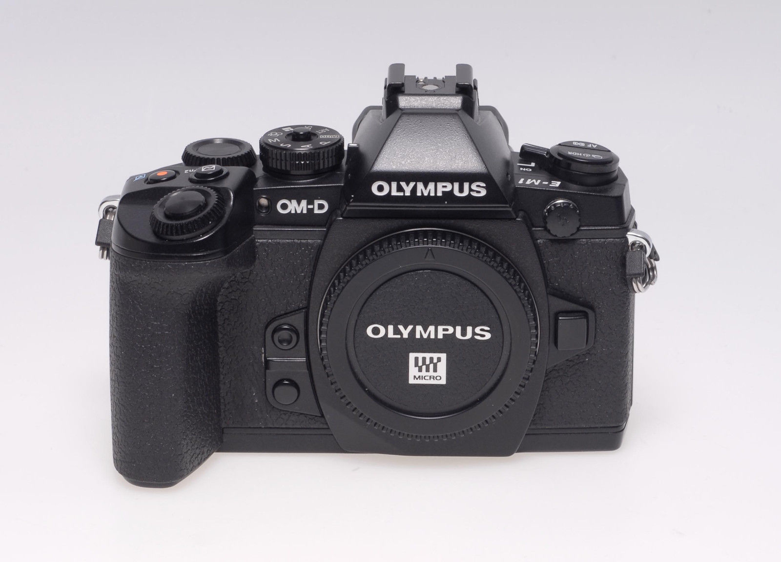 Olympus OM-D E-M1 16.0MP Digitalkamera - Schwarz (Nur Gehäuse) - Vorführstück