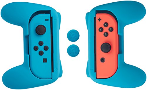 AmazonBasics - Schutzhüllen-Kit für Joy-Con-Controller für die Nintendo Switch, Blau