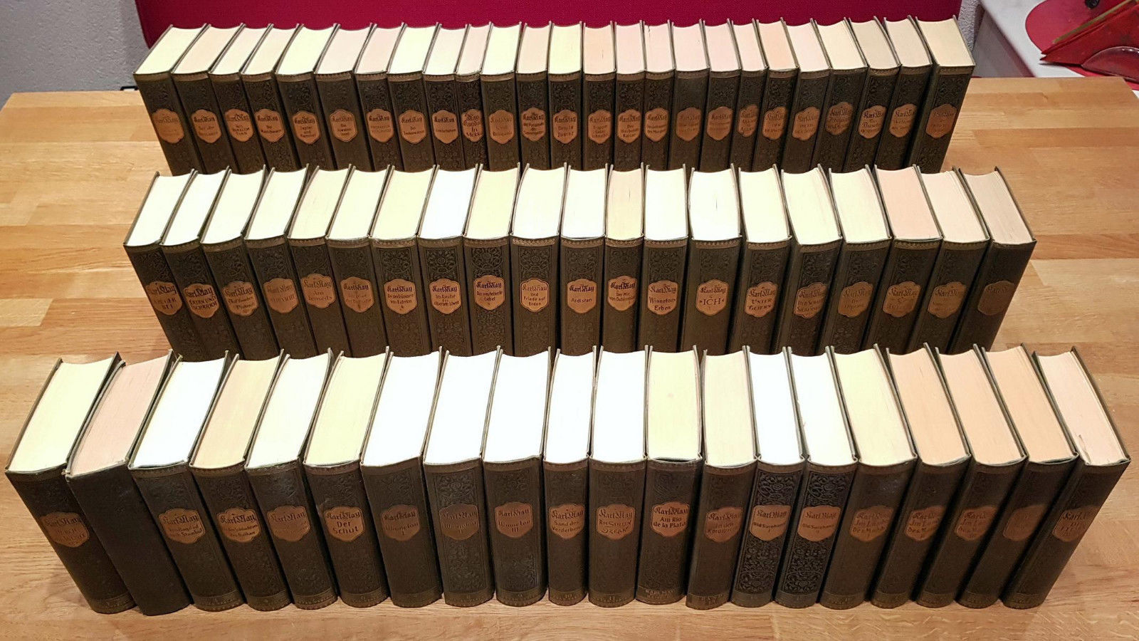 Karl May - Sammlung, Verlag Bamberg, Bände von Nr.1-66, aus den Jahren 1949-1958