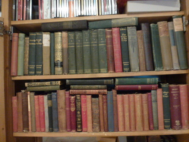 ca. 60 alte englischsprachige Bücher, um 1900