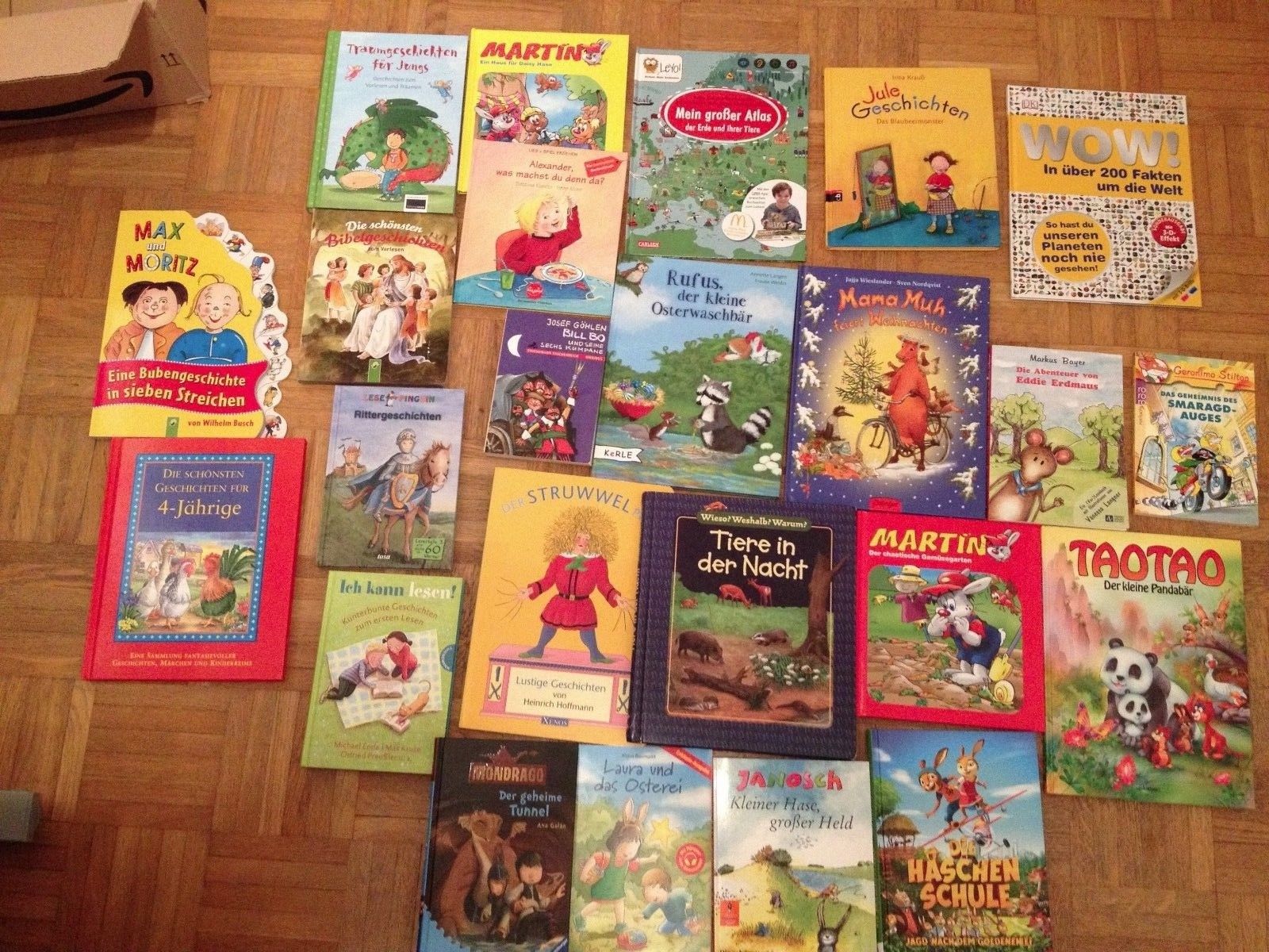 Paket Kinderbücher, 24 Stück, Konvolut, Büchersammlung