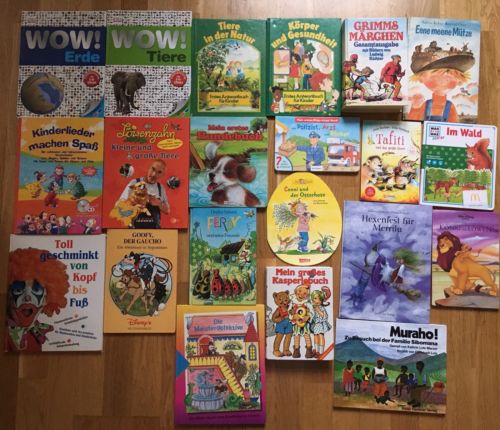 21 Kinderbücher Paket/ Set/ Konvolut/Bilderbuch/Conny /was ist was/ Märchen