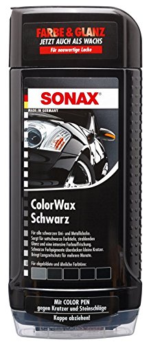 SONAX 298200 Colorwax schwarz, 500ml