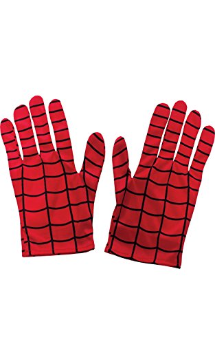 Rubie's Offizielles Kinder-Spidermanhandschuhe - Eine Größe, Rot