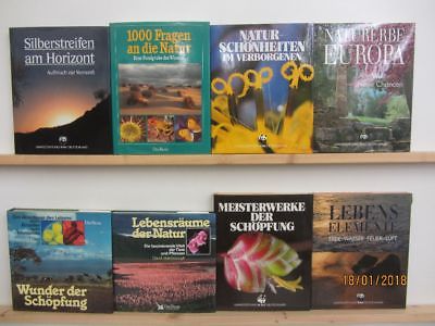 19 Bücher Bildbände Natur Umwelt Umweltschutz Naturparadiese Naturoasen