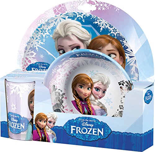 Disney 125824 - Frozen Melamine Satz, mehrfarbig