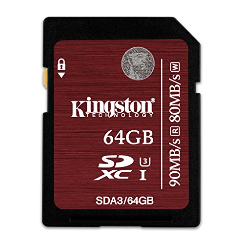 Kingston SDA3/64GB SDHC/SDXC 64GB Ultra High-Speed Class 3 Speicherkarte