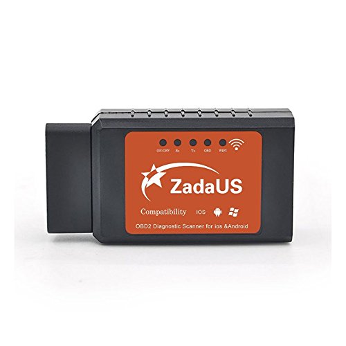 WiFi OBD2 Scanner ZadaUS OBDII Diagnosegerät Wlan Adapter Auto Diagnose Scanner Code Reader Check Engine für IOS Apple iPhone Android Windows