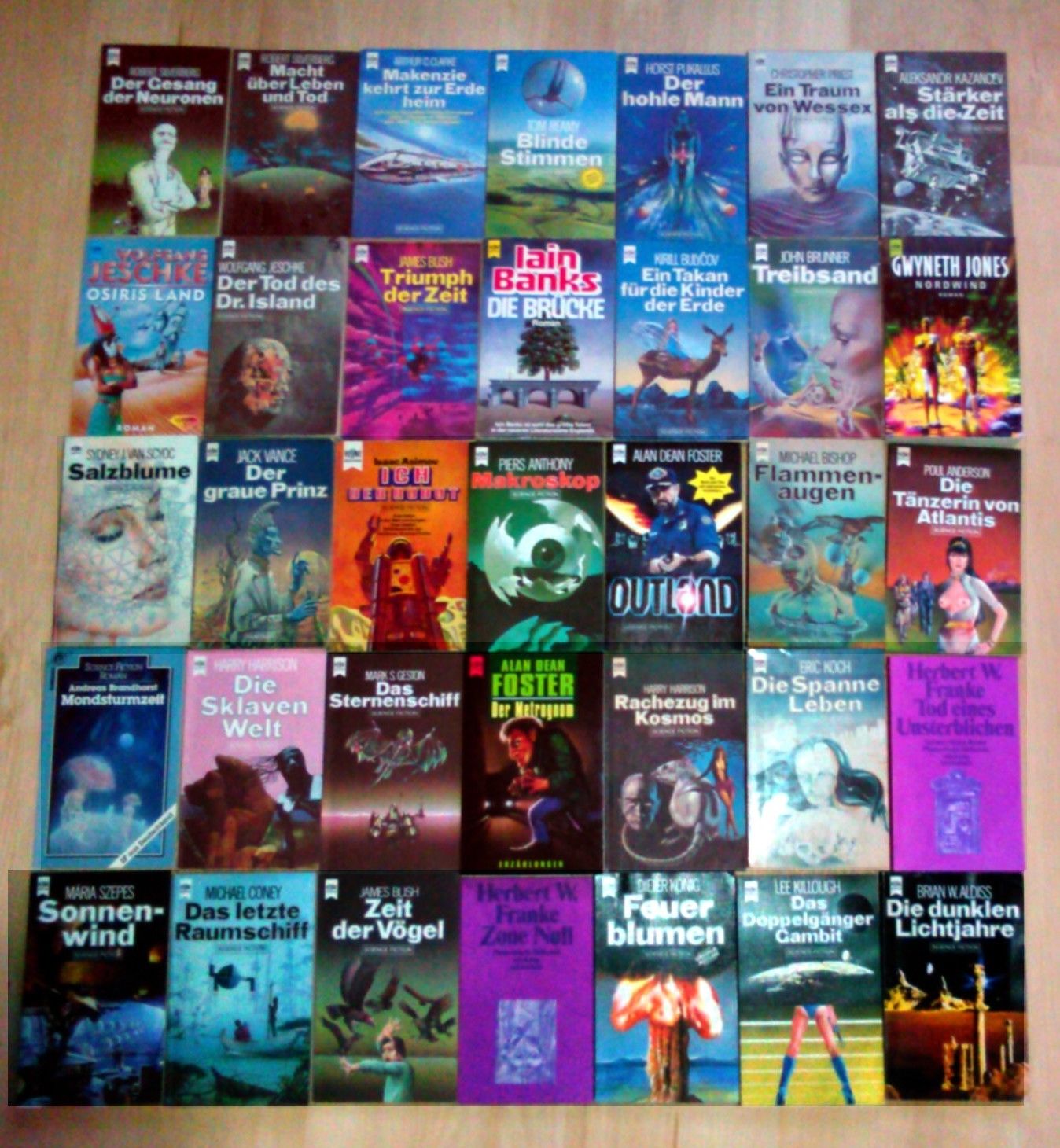 Science Fiction Bücherpaket Nr. 01 (35 Romane)