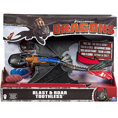 Spin Master 6024756  -  DreamWorks Dragons  -  Blast 'n Roar Ohnezahn