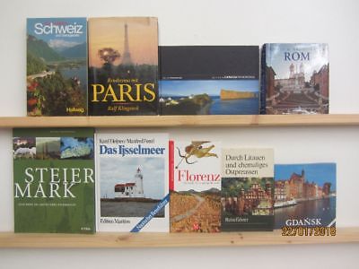 43 Bücher Länder und Städte der Welt Reiseführer Dokumentationen