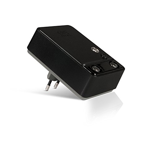 One For All SV9620  Signalverstärker (2-fach)- Signale für Ihr TV- oder Radio gerät um bis zu 20 dB - 4G/LTE flter - Plug & Play - schwarz