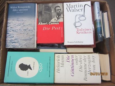 39 Bücher Romane deutsche Klassiker Böll Lenz Mann Grass Camus u.a.