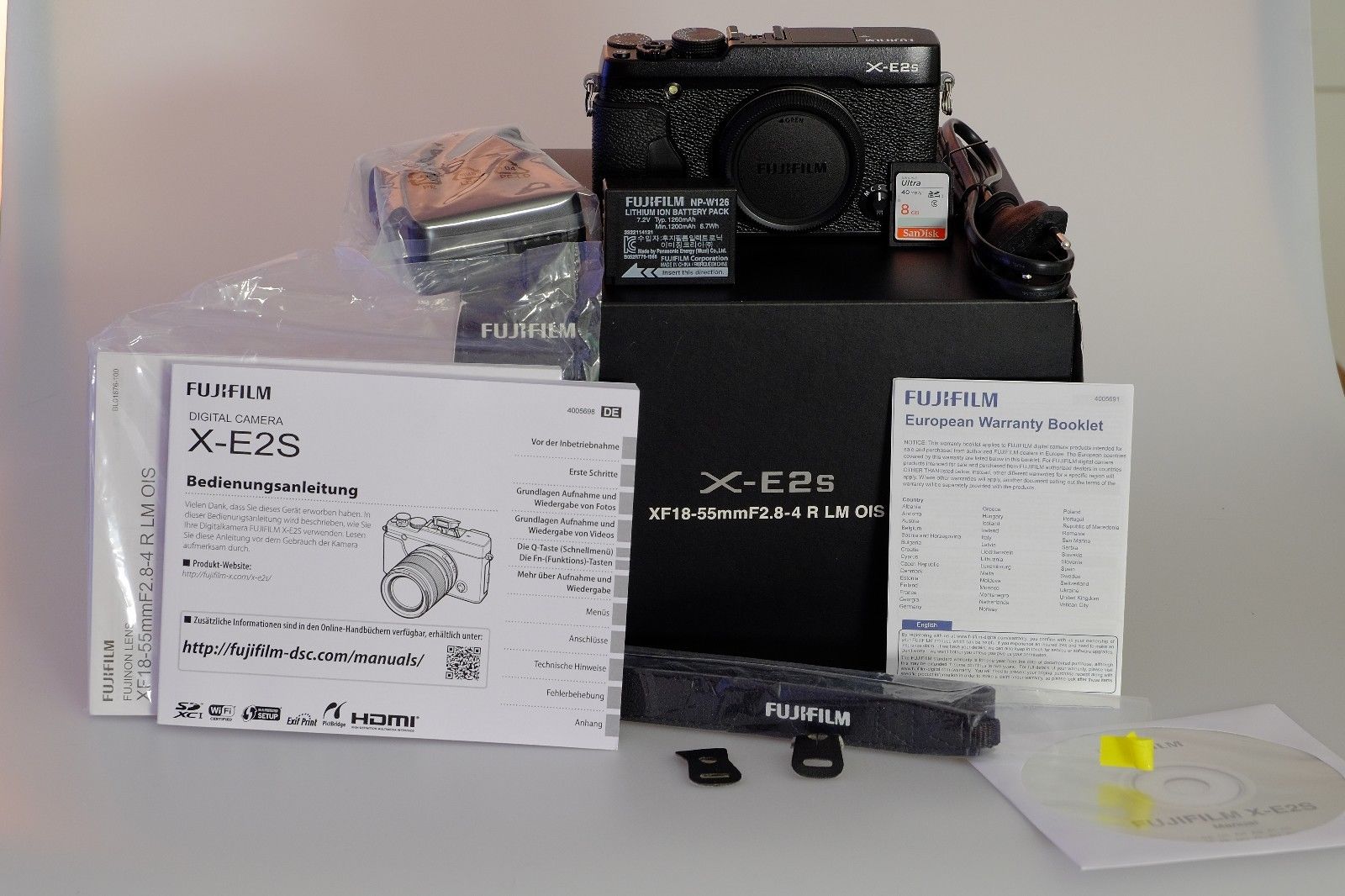 Fujifilm X-E2s Body System Nur Gehäuse 16.3 MP Schwarz, OVP, nahezu neuwertig
