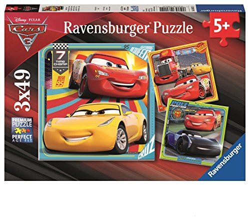 Ravensburger 08015 1 Puzzle-Bunte Flitzer