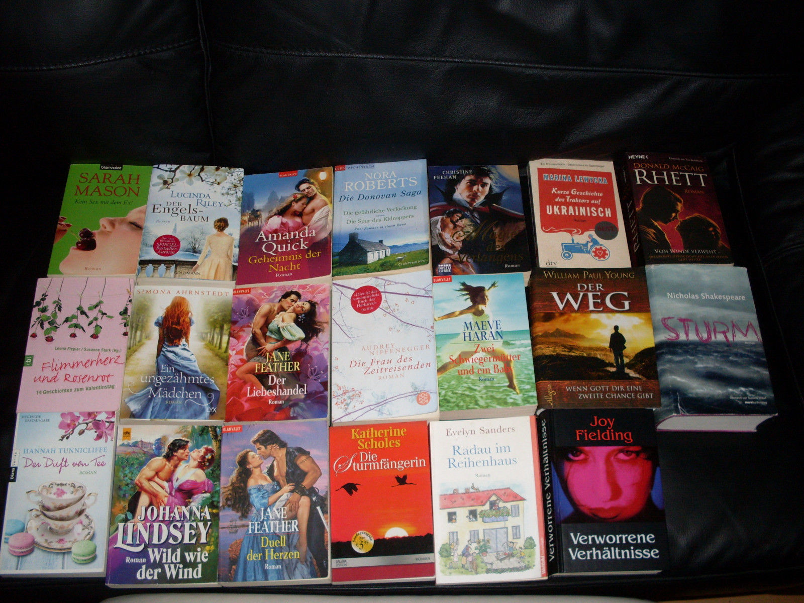 20 Bücher Frauenromane 