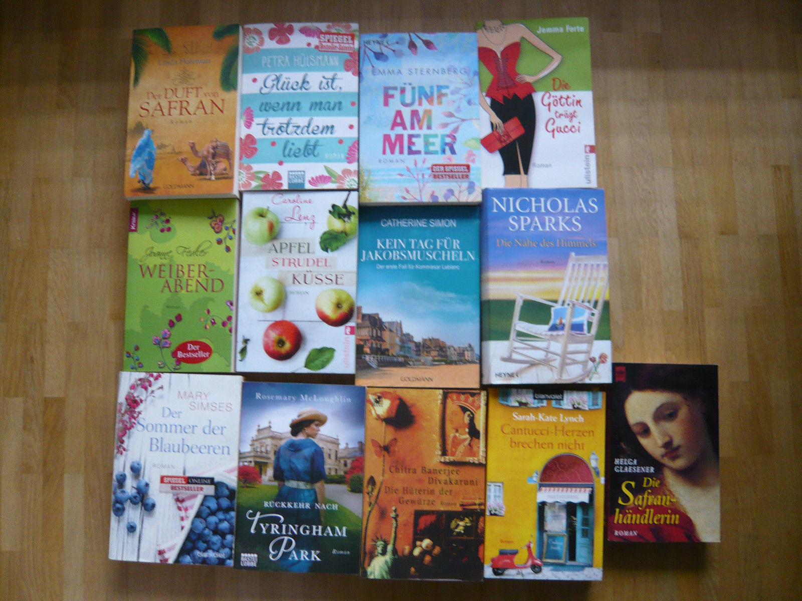 Buchpaket, Romane, Bücher, Frauenromane, 13 Stück