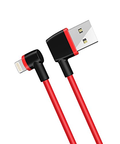 IPhone Ladekabel Becaso 1M Lightning USB Kabel für Apple iPhone 7/6 Plus/6 /5/5S/6s iPad 4 iPad Mini/Air iPod 5/ iPod7(ROT)